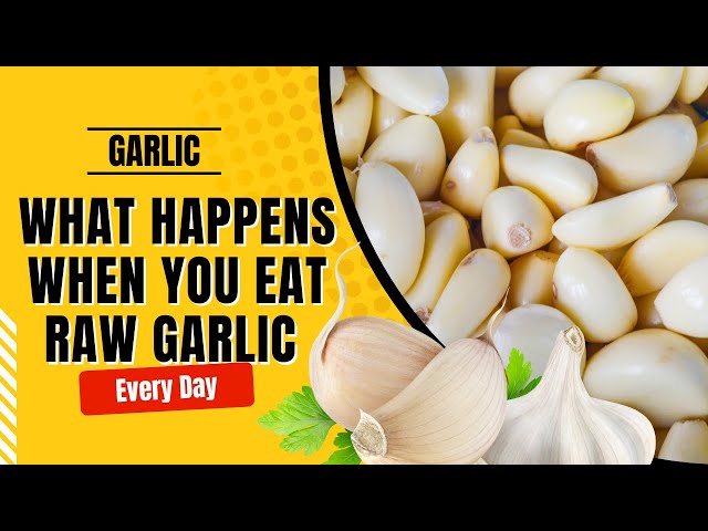 What Happens When You Eat Raw Garlic Everyday | Health Benefits of Garlic class=