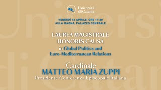 Laurea Honoris Causa al Cardinale Matteo Maria Zuppi
