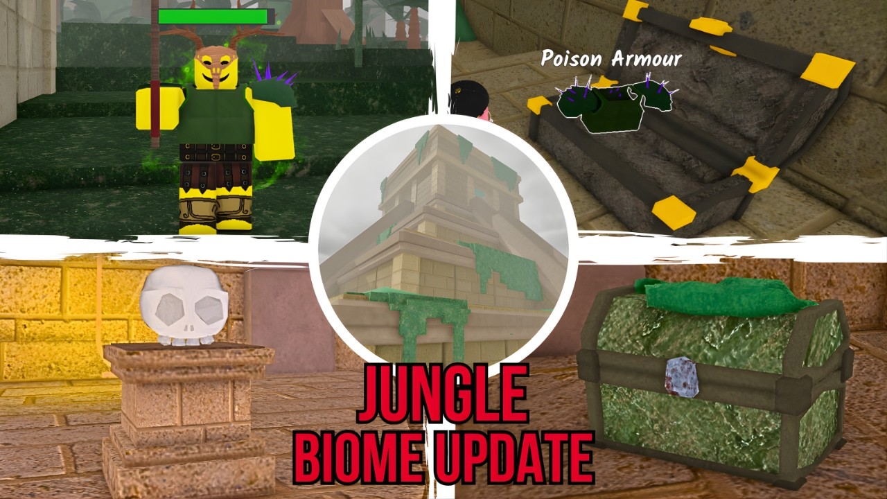 99 Nights in the Forest🌲- Jungle Biome ALL UPDATE - Roblox
