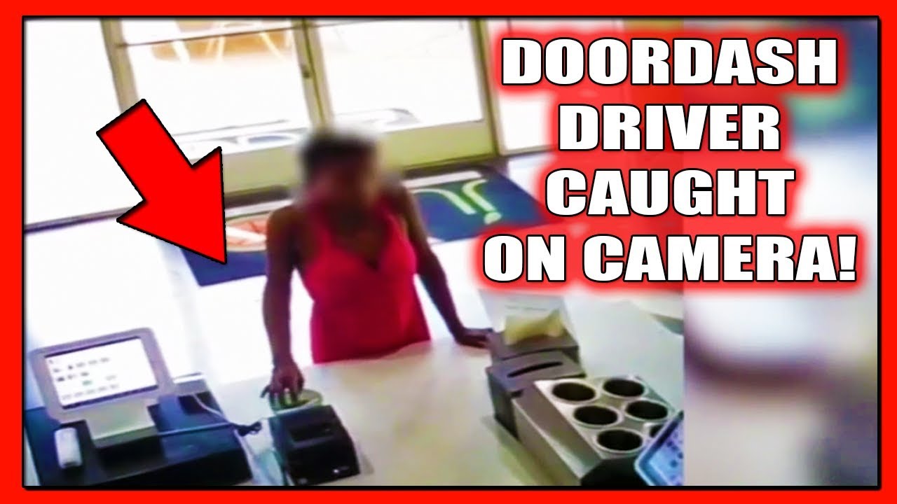 DOORDASH Driver CAUGHT ON CAMERA! This is NOT GOOD! Find out what ...