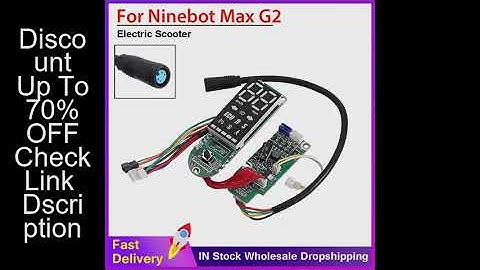 Dashboard Display Motherboard Electric Scooter Accessories LED Display Board For Segway Ninebot Max