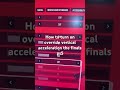 How to turn on override vertical acceleration the finals ps5