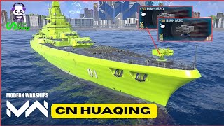 CN HUAQING Battleship With New Airdefence Rim-162D/ Modern Warships #modenwarships