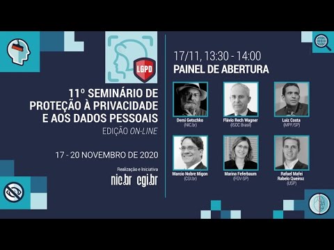 [11° Seminário de Privacidade] Painel de Abertura