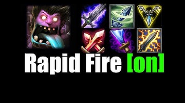 2.5 Max Attack Speed Dr. Mundo (Demonstration/Bots) [NOT URF]