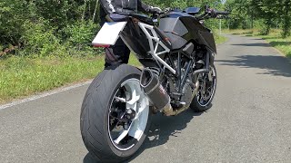 KTM 1290 r with SC Project S1 R and Arrow Decat