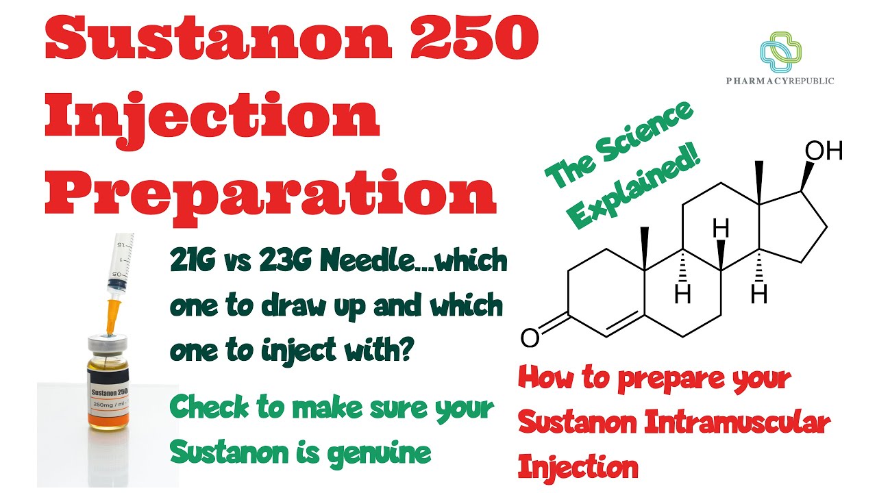 How Often To Inject Sustanon 250 Sustanon 250 Injection Preparation. How to draw up your Sustanon in a