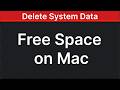 How To Clear System Data Storage on Your Mac - Mac OS Sequoia