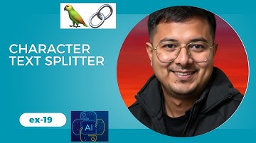 Character text splitter |LanGchain LangGraph Tutorial  ex-19