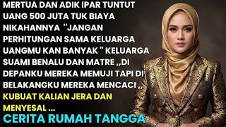 Mertua Parasit Didepan Memuji Dibelakang Mencaci, Tuntut Uang  Resepsi 500JT, Lalu Kulakukan...