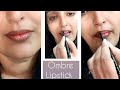 Ombre Lipstick tutorial | Best Lipstick tutorial ever | Ombre lipstick in 1min | Lipstick tutorial