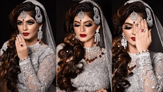 Muslim Bridal Makeup |  Nikah Bridal makeup | Walima Bridal Makeup | Asian Bridal Makeup #bridal #yt screenshot 5