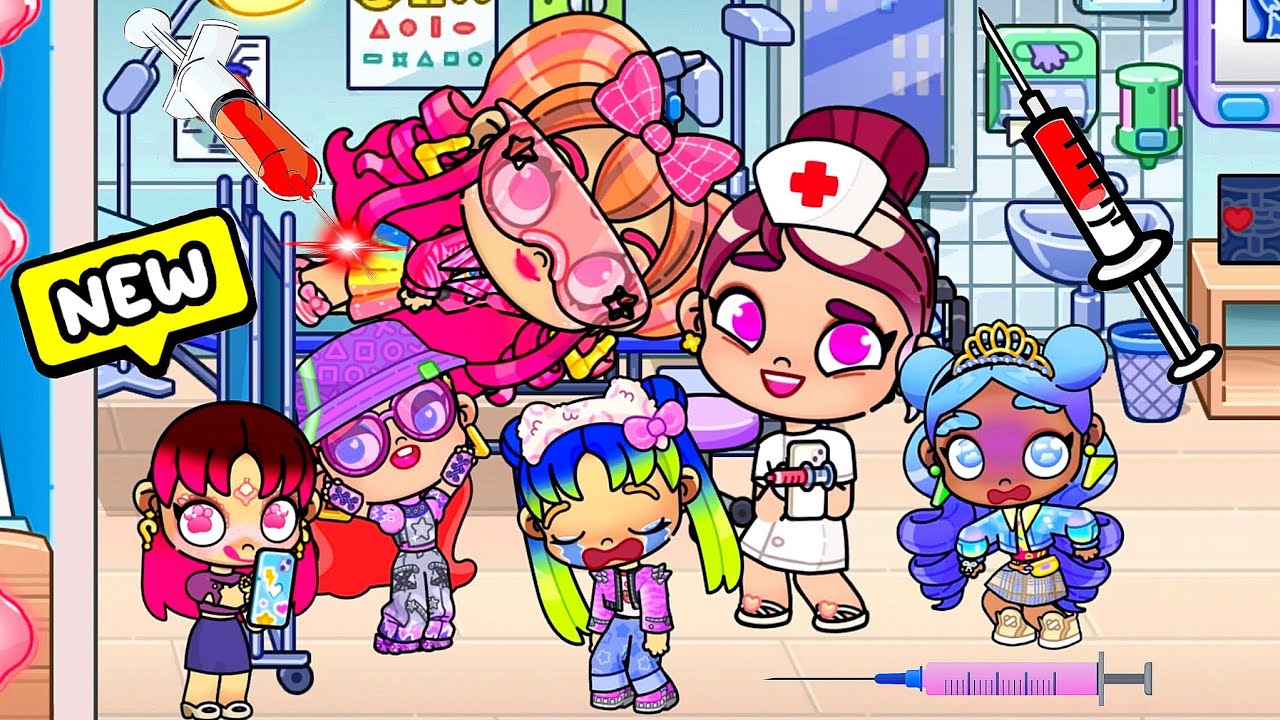 ВАКЦИНА💉 ПАНИКА  💖 AVATAR WORLD ИСТОРИЯ 💖 АЙ КИРА ПРОФИ