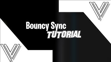 HOW TO MAKE BOUNCY SYNC ON CUTE CUT PRO!