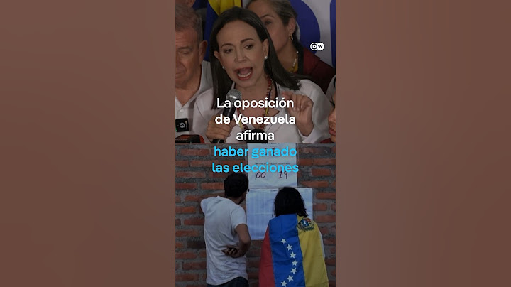 La oposición de Venezuela afirma haber ganado las elecciones