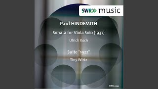 Viola Sonata: III. Massig schnelle Viertel