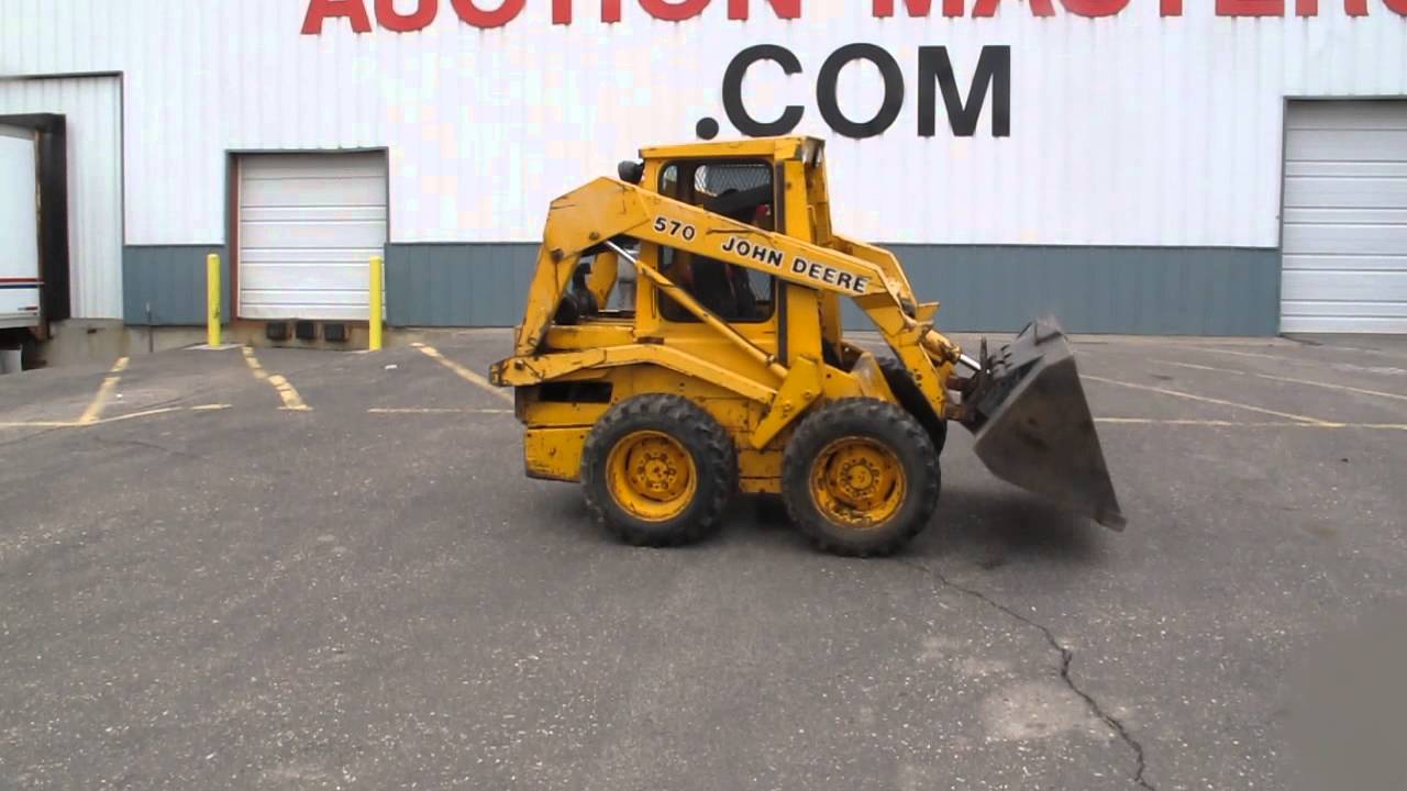 John Deere Skid Steer from Minnesota's Auction Masters YouTube
