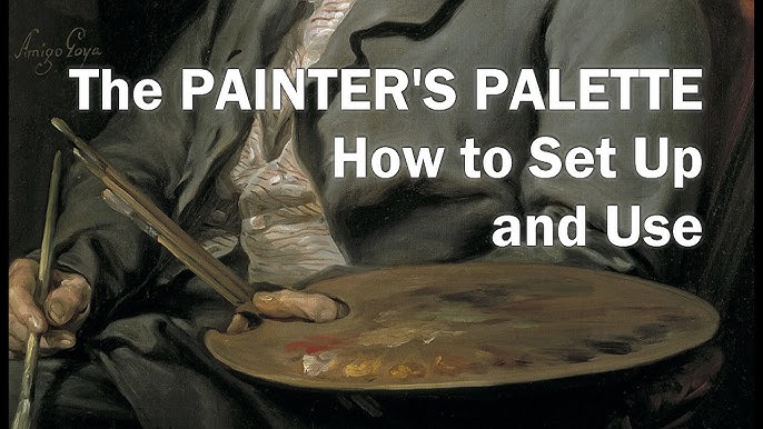 How To Setup Your Oil Paint Palette  Beginners-Advanced Painters +  Paintings For Sale 
