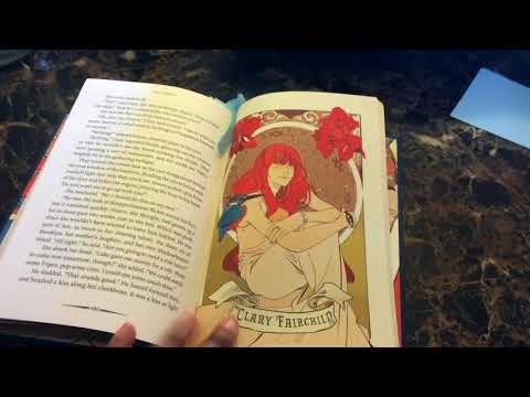 THE 10th ANNIVERSARY EDITION OF CITY OF BONES VLOG +FLIP THROUGH #booktube