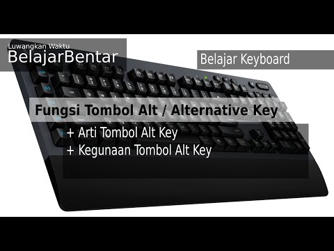 Learning Computer ICT in Using the Keyboard - Alt / AltGr Key Functions. Thai