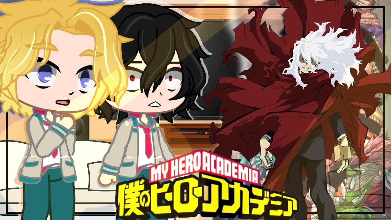 Past Pro Heroes React to Villains Backstory |•bnha/mha• | 2x Speed | All Parts |