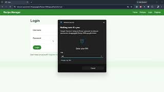 CS50x Final Project | Recipe Manager Web Application