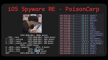 iOS Spyware RE - PoisonCarp