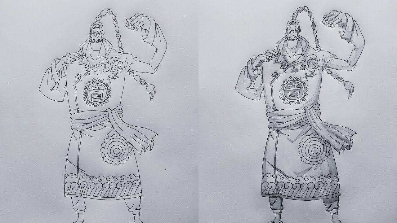 Drawing Scratchmen Apoo in Epic Style | One Piece Supernova Art - YouTube