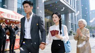Cold CEO hates arranged marriage—until he sees a girl selling products defend his grandma and falls.
