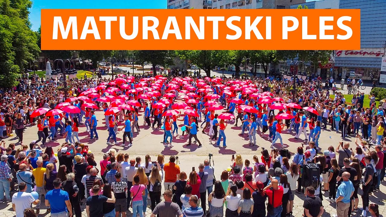 MATURANTSKI PLES NA ZAJEČARSKOM SKVERU 2022.