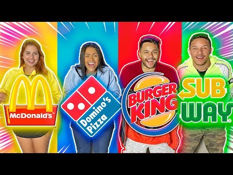 QUEM COME MAIS FAST-FOOD !!! (CHALLENGE)