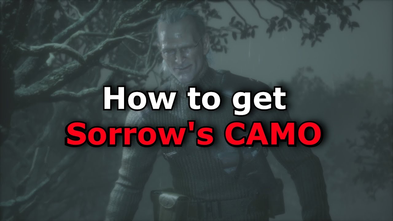 Metal Gear Solid Delta Snake Eater — как получить камуфляж скорби