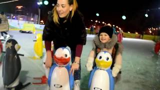 Аэлита Первые шаги на коньках Будущая олимпийская чемпионка по фигурному катанию Пингвинчики 1 марта