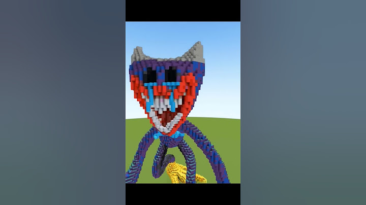 DogDay, Huggy Wuggy, CatNap Statue 2 Timelapse Build | Poppy Playtime Chapter 3