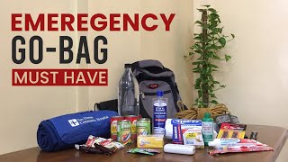 EMERGENCY GO-BAG ESSENTIALS | DISASTER PREPAREDNESS 101