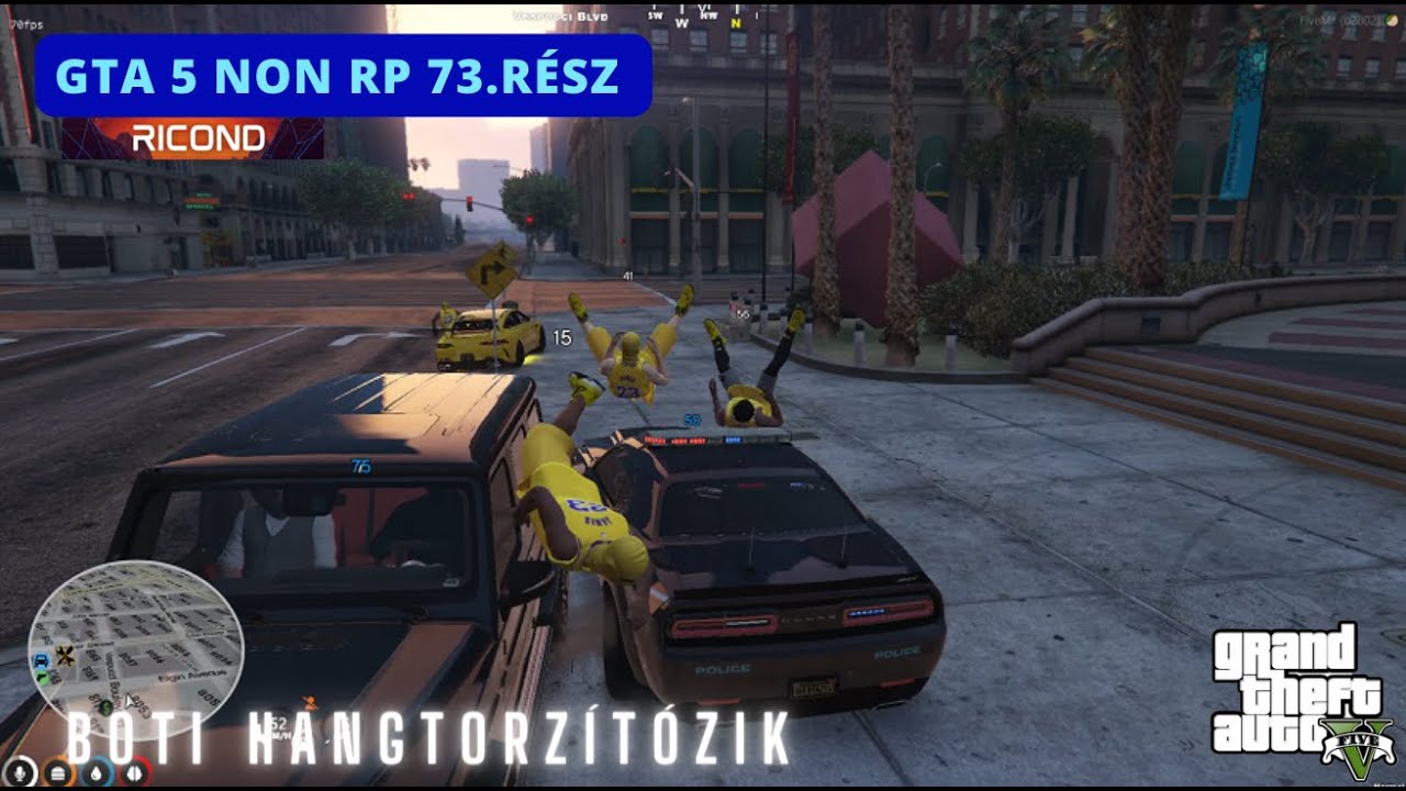 Gta 5 Non RP! Magyar szerver 73. rész. Elraboltak a cigromok