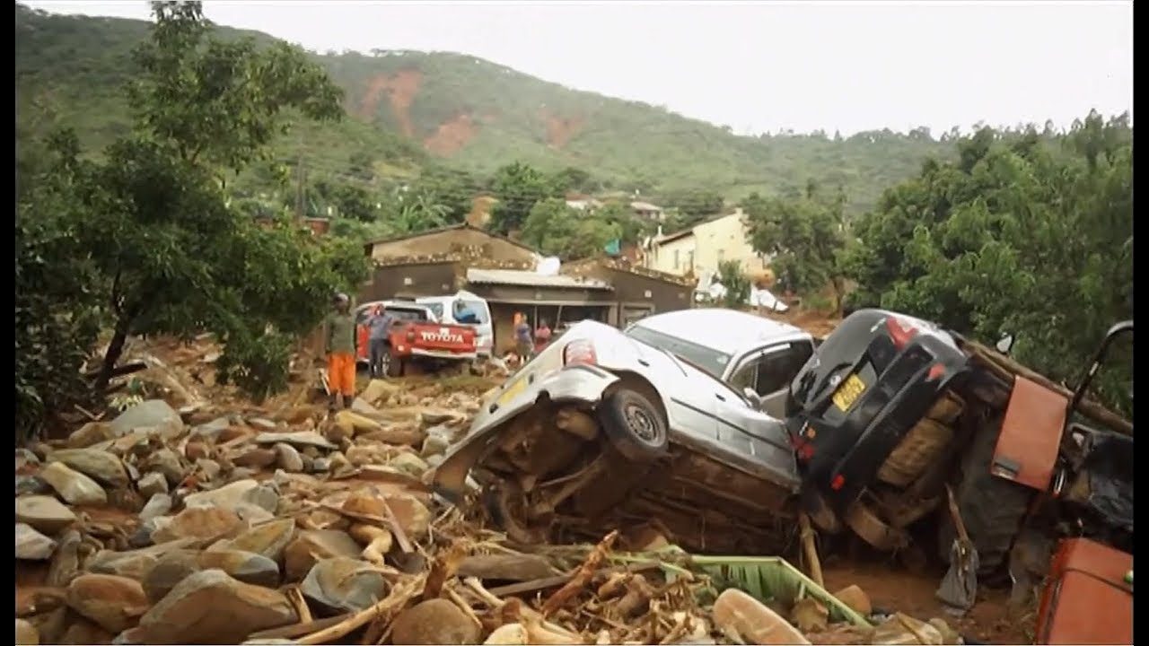Weather Events 2019 - Cyclone Idai worst on record? (Africa/Mozambique) - BBC News - 19th March 2019