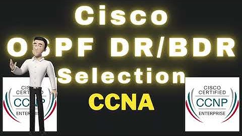 How to configure CISCO OSPF DR BDR Election | CCNA | CCNP