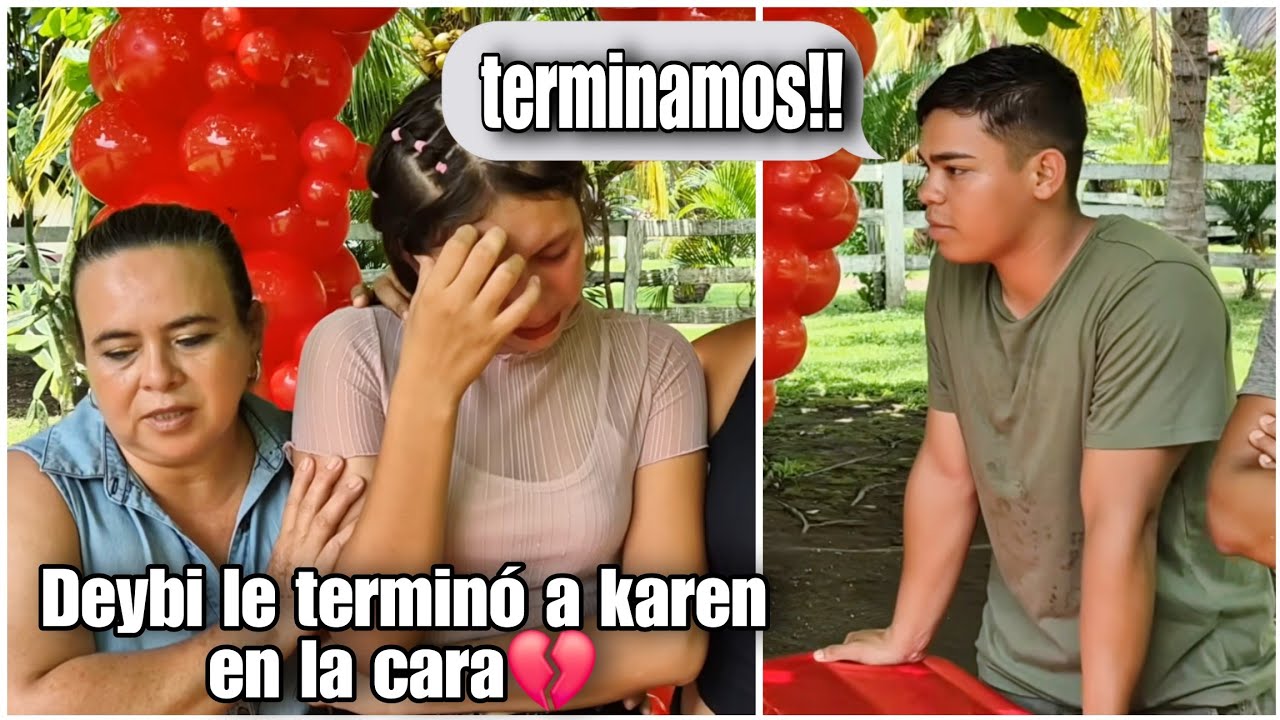 Se acabó el amor/Karen le rogó a Deybi que le de otra oportunidad y esta fue la Respuesta de Dey