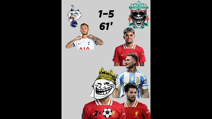 Liverpool vs Tottenham 6-3 Premier League Highlights  #shorts #edit #troll