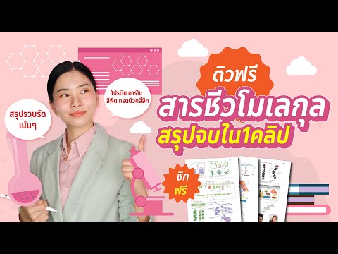 วีดีโอ: ความแตกต่างระหว่างชีวโมเลกุลและโมเลกุลขนาดใหญ่คืออะไร?