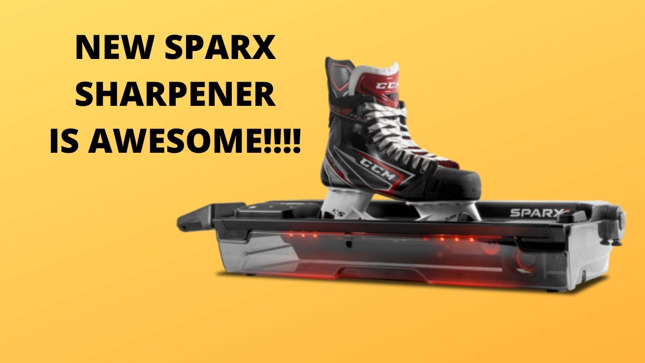 Sparx Sparks NHL Ice Hockey Juniors At Home Portable Automatic Skate  Sharpener