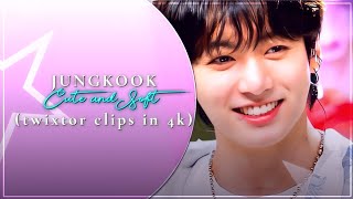 [4k] Jungkook Cute/Soft (twixtor clips) ♡