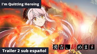 I'm Quitting Heroing, anime sobre herói que vai trabalhar para o Rei  Demônio, ganha novo vídeo promocional focado em Meines - Crunchyroll  Notícias