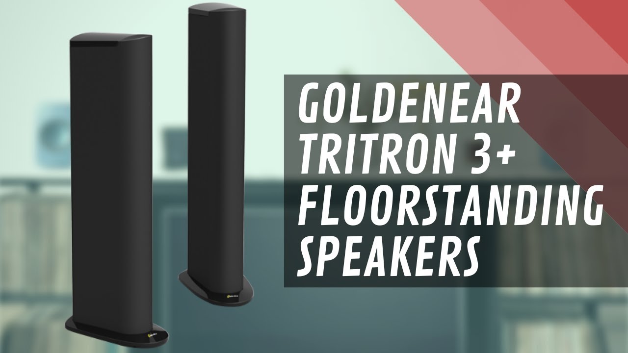 Goldenear Tritron 3 Floorstanding Speakers With Built In Active