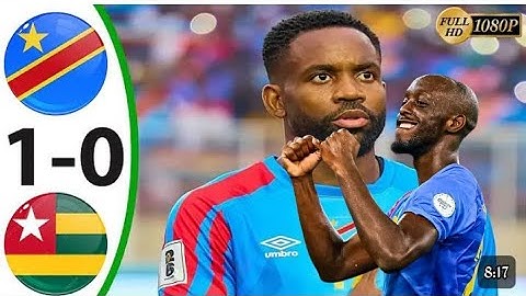 DR CONGO VS TOGO 2-0 EXTENDED HIGHLIGHT  All Goals 🔥 World Cup Qualifying 2025