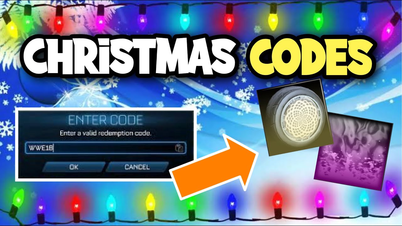 All SEASON 2 CHRISTMAS *FREE* Redeem Codes In Rocket League - Free ...