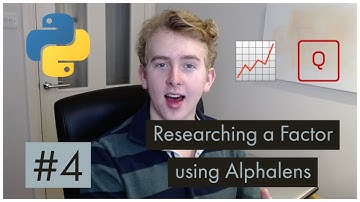 Trading Bot in Python #4 - Researching a Factor using Alphalens