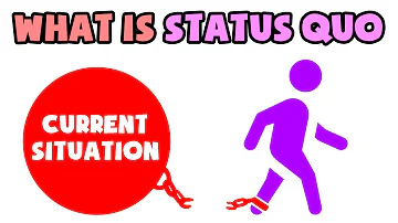 What is the meaning of the status quo?