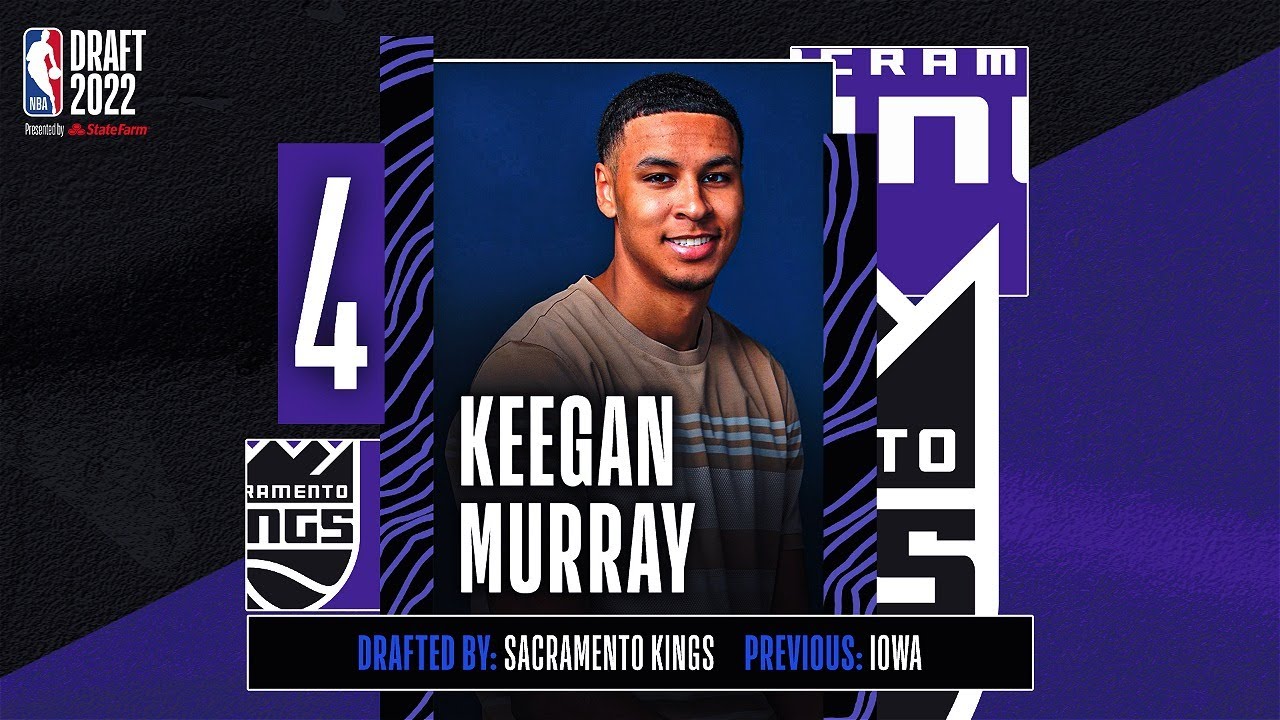 Keegan Murray Goes 4th Overall In The 2022 #NBADraft 